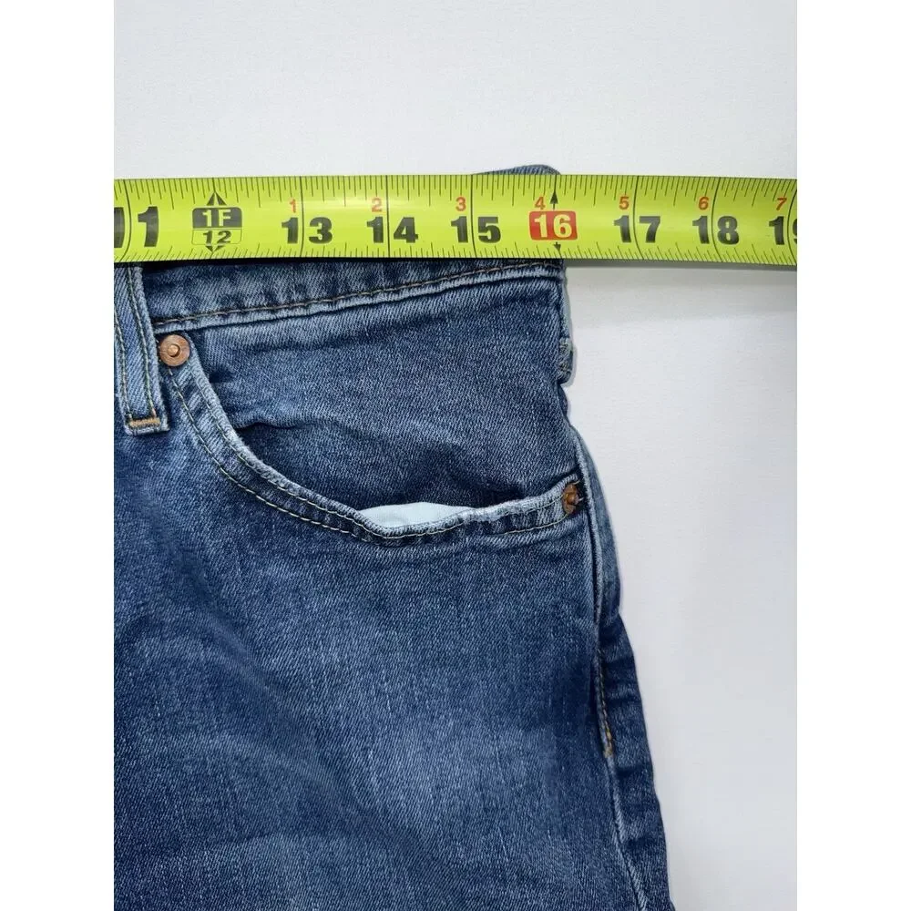 Levi's 541 Athletic Taper Jeans Men's 33x32 Stretch Medium Wash Denim